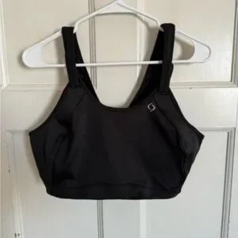 Moving Comfort black sports bra size 42D